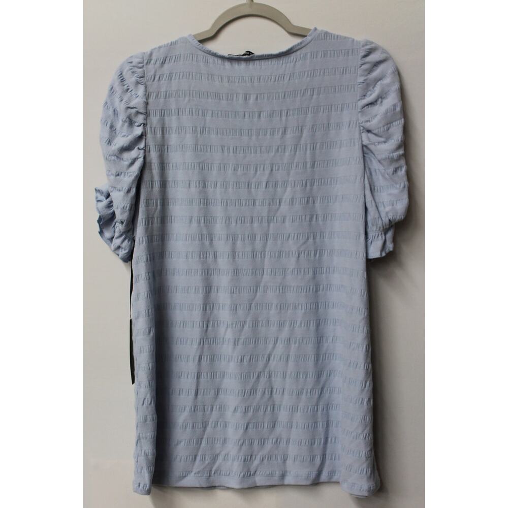 *NEW* DOE & RAE SCRUNCH SLEEVE TOP - Picture 2 of 5